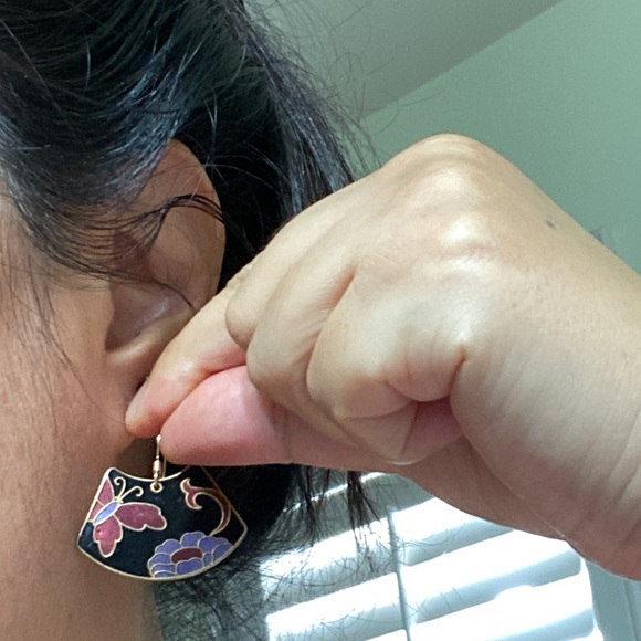 🖤Vtg💕Samuel Huang earrings - Picture 10 of 10